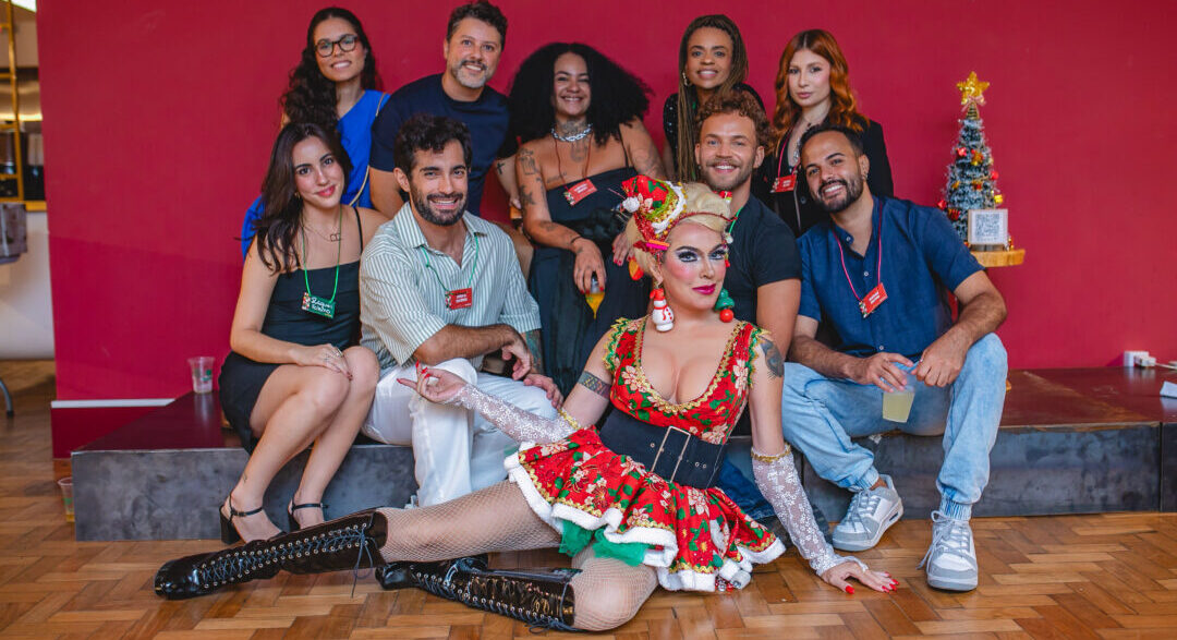 Equipe Romano com Mamae Noel Dolly Piercing
