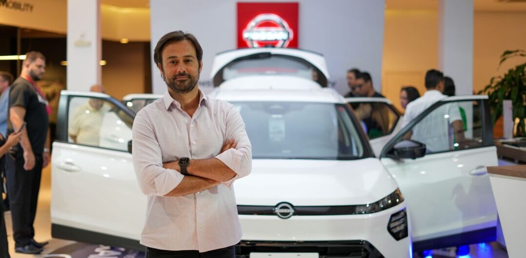 CEO do Grupo Carbel, Pedro Pentagna Guimarães durante apresentação do novo Nissan Kait