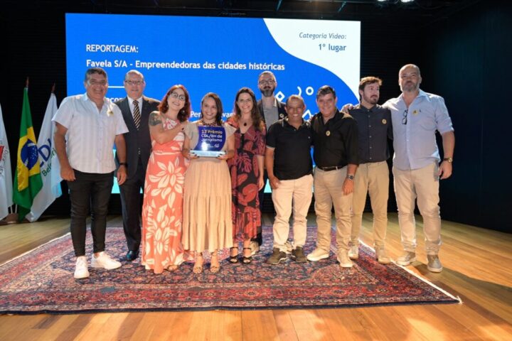 VÍDEO Michelyne Kubitschek Juliana Pereira Evandro Zanitti Rudah Freire Edson Alves Ivana Fonseca David Loureiro Geraldo Ramos e João Teixeira Júnior Prêmio de Jornalismo CDL/BH 2025