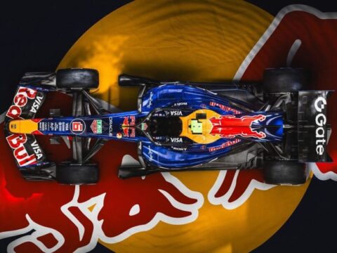 Apresentação novo Formula 1 da equipe red Bull com motor Ford