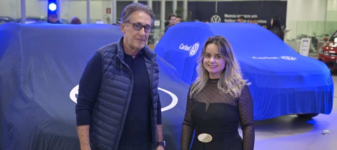 Evento de lançamento do novo Taos nas unidades da Carbel BH, realizado simultaneamente nas unidades Savassi, Prado e Pampulha
