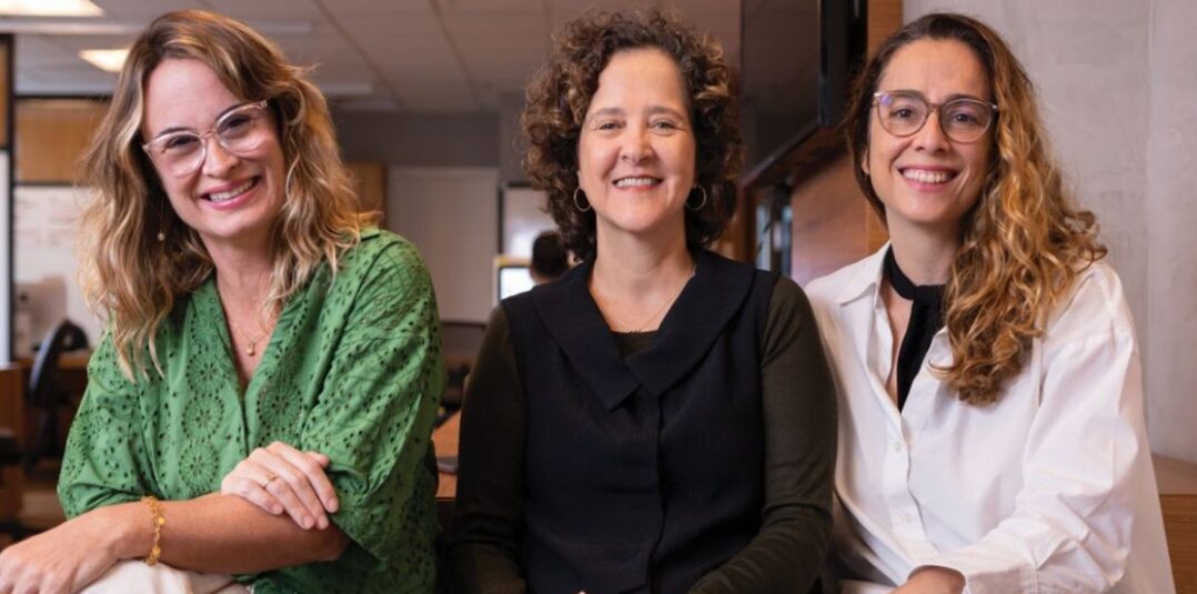 Grasi Scalioni Carla Madeira e Cris Cortez mulheres à frente da Lápis Raro