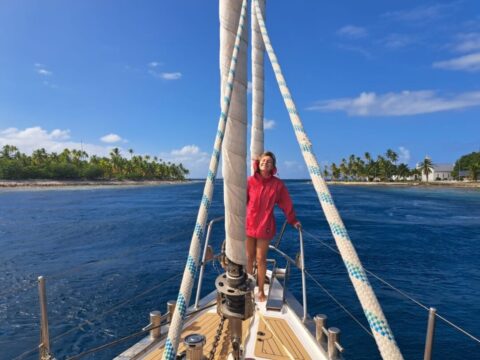 Katharina Grisotti é a personagem do especial "O Oceano Fala"