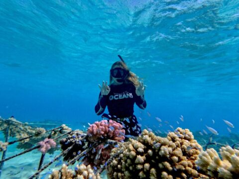 Katharina Grisotti é a personagem do especial "O Oceano Fala"