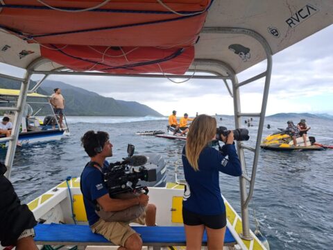 Katharina Grisotti é a personagem do especial "O Oceano Fala"