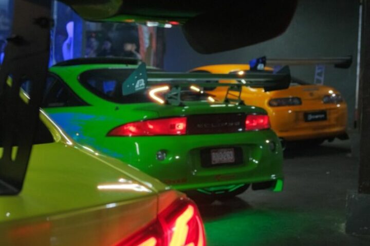 Velozes Experience leva carros de “Velozes e Furiosos” ao Mega Space, em Minas Gerais Arte em BH: Réplicas de carros da franquia Velozes e Furiosos em exposição durante o Velozes Experience, no Mega Space, em Minas Gerais