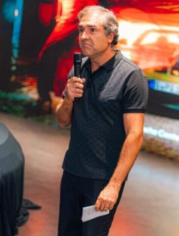 Antônio Carlos Carvalho na apresentação do 911 Spirit 70