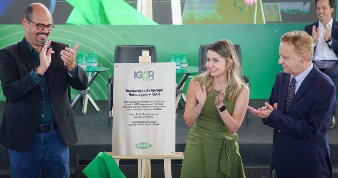 DESTAQUE Mateus Simões Daniela e Vitoro Medioli inauguram oficialmemente a recicladora em Igarapé