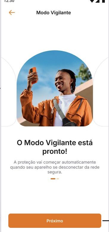 Modo Vigilante Tela Inter