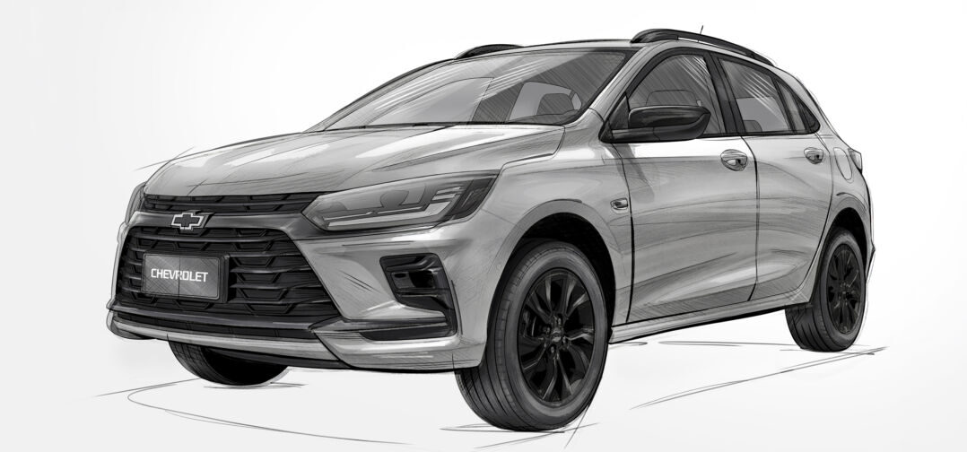 Chevrolet Onix Activ 2026 com visual elevado e proposta de SUV compacto