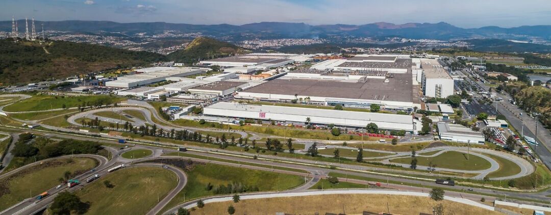 Vista aérea do Polo Automotivo da Stellantis em Goiana, Pernambuco