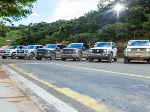 Diversos modelos off road da Bamaq GWM participaram da experiência
