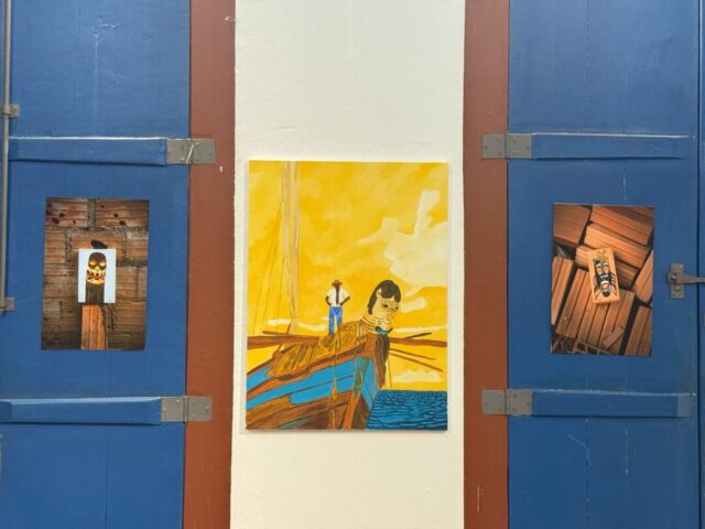 Kdu dos Anjos apresenta “Sentinelas: Carrancas Pinceladas” no Centro Cultural Sesiminas Obra da exposição “Sentinelas: Carrancas Pinceladas”, de Kdu dos Anjos, em exibição na Galeria de Arte do Centro Cultural Sesiminas, em Belo Horizonte