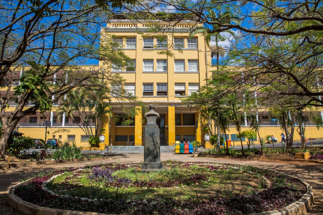 Fachada do Hospital da Baleia, em Belo Horizonte, instituição que amplia a realização de cirurgias do SUS por meio de programa federal