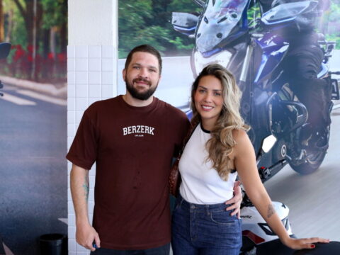 Hugo Corgino e Juliana Baia