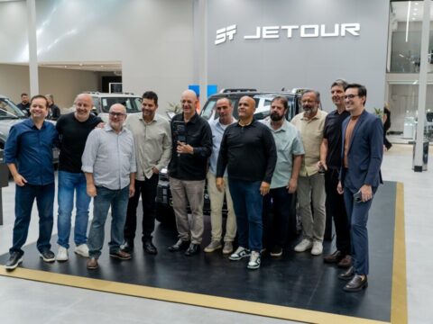 Imprensa presente na inauguração da Jetour Euroville