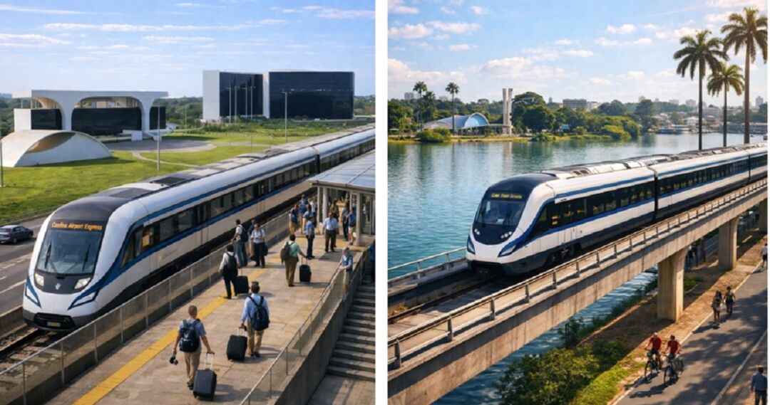 Metrô BH Confins imagem