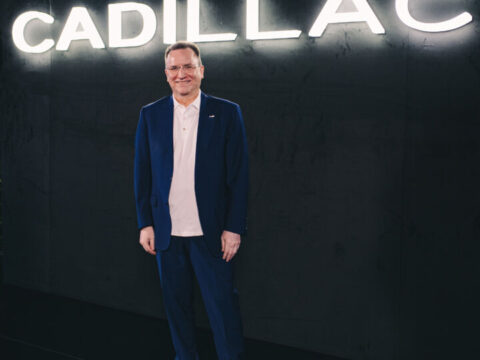 Presidente da General Motors na América do Sul, Thomas Owsianski, durante anúncio da chegada da Cadillac ao Brasil