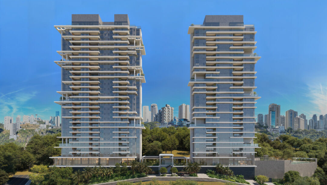 Oásis Vale do Sereno destaca arquitetura e integração com a natureza Torres do empreendimento Oásis Vale do Sereno em Nova Lima com arquitetura contemporânea integrada à natureza