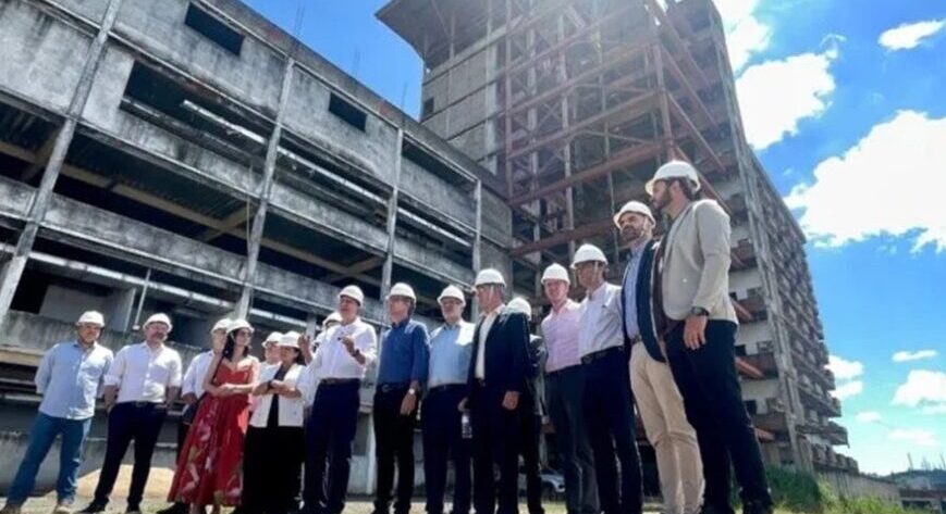 Obras do hospital retomadas em JF