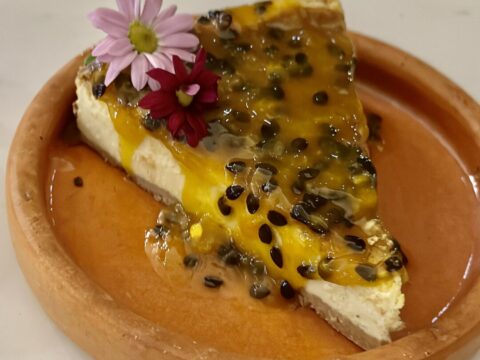 Cheesecake de Maracujá Cheesecake de Maracujá