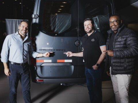 Lançamento Sprinter automática: Bruno Volpini Bruno Carreira e Rogério Campos