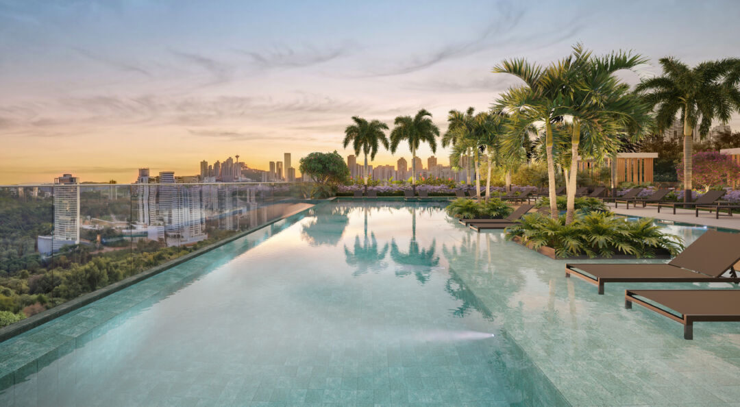 Piscina com vista do Place Dauphine em Nova Lima Construtora mineira acelera vendas e amplia lançamentos no primeiro trimestre de 2026