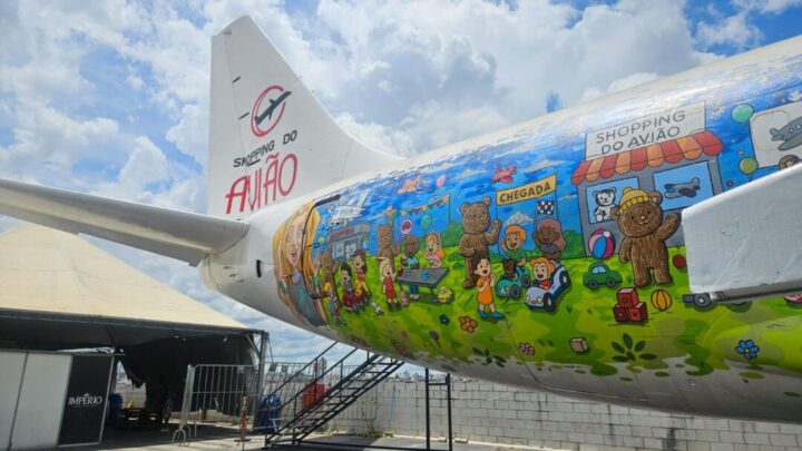 Feira do Avião celebra aniversário com programação especial em Contagem Entrada da Feira do Avião, tradicional feira gastronômica e cultural realizada em Contagem