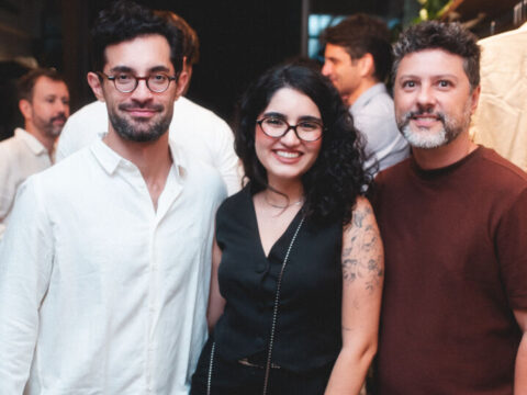 Nova loja da Vorr: João Eugênio Gabriela Pacheco e Thiago Romano Foto Will Oliveira