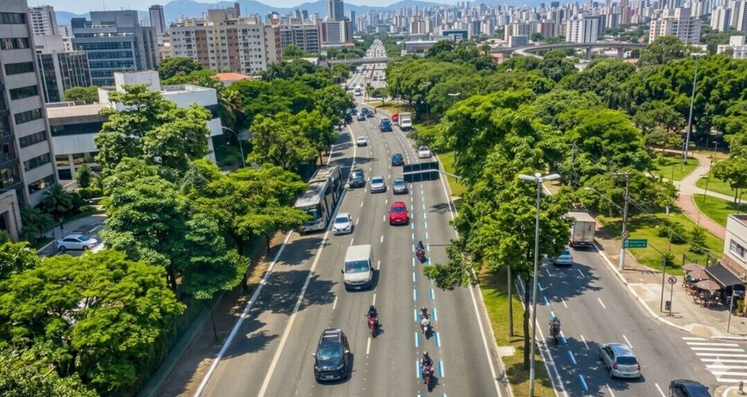 Motofaixa em SP