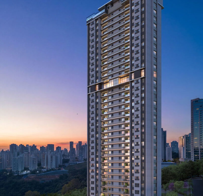 2 Fachada noturna Dauphine Patrimar