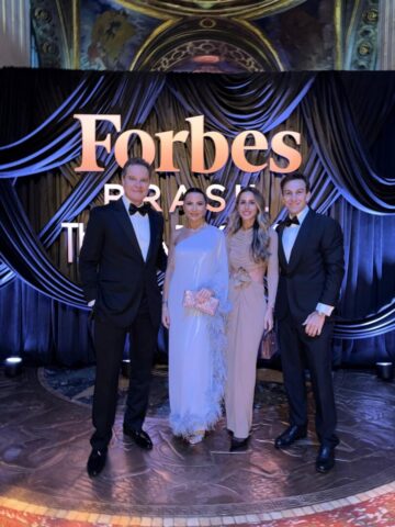 Forbes Brasil Party: Alexandre Piquet e Adriana Nathy D’Elia e BrunoBenevides