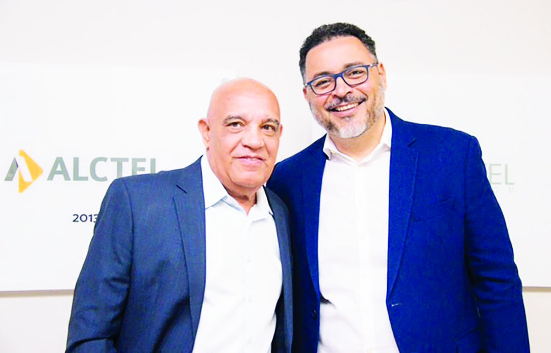 Os socios da Alctel William Jesus e Sergio Lima