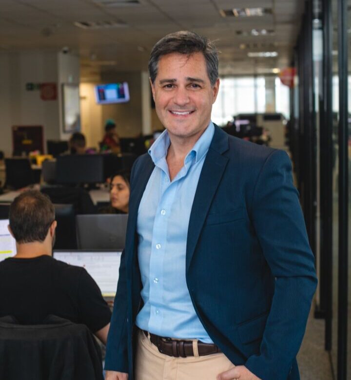 CEO da Dá Sorte Loteria, Roberto Souto, durante anúncio da nova fase da marca e expansão da operação no mercado lotérico mineiro