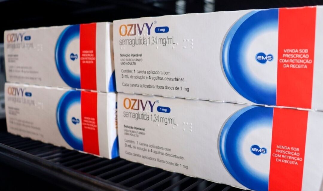 Ozivy, nova semaglutida produzida no Brasil, chega à maior rede de drogarias de Minas