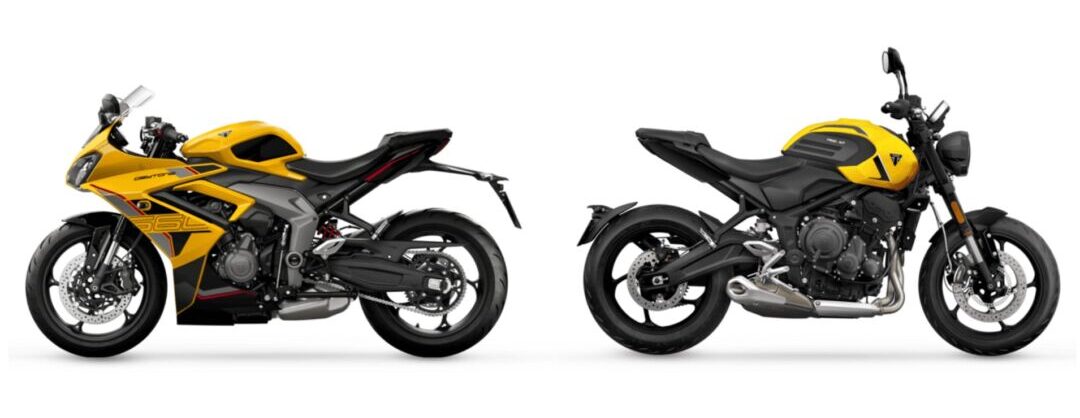 Triumph Daytona 660 e Trident 660 chegam com mais potência e tecnologia Novas 660 britânicas destacam equilíbrio entre esportividade e versatilidade