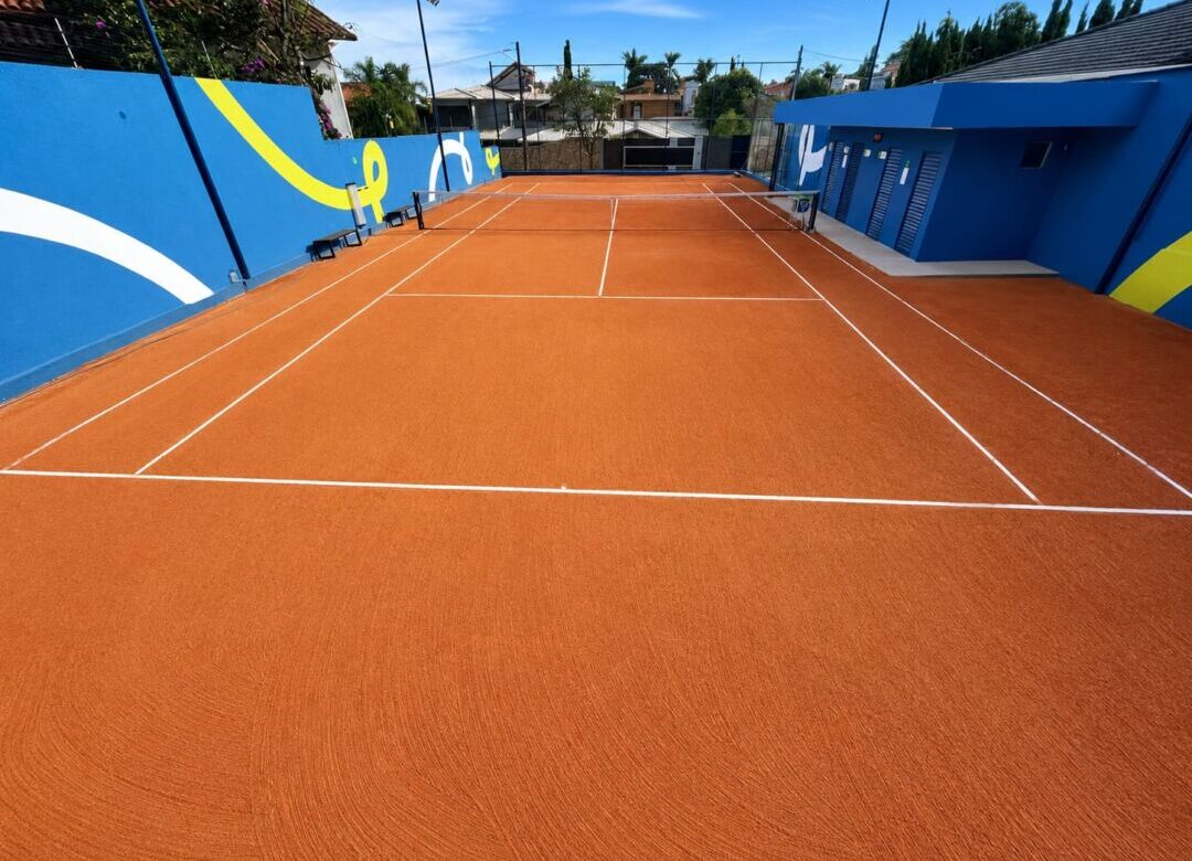 Novo espaço para prática de tênis amplia oferta esportiva no Belvedere
