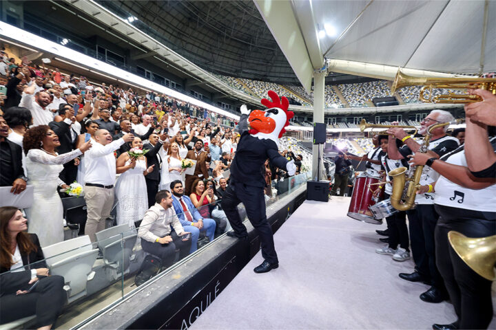 cerimônia Arena MRV Galo Doido