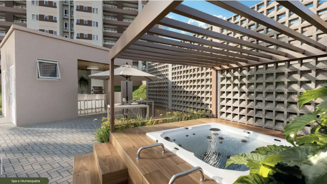Fachada do Duetto Residence, empreendimento da Direcional na região da Pampulha, em Belo Horizonte