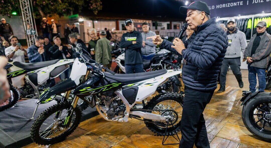 Triumph BHR transforma lançamentos em recorde de vendas no Bike Fest Tiradentes