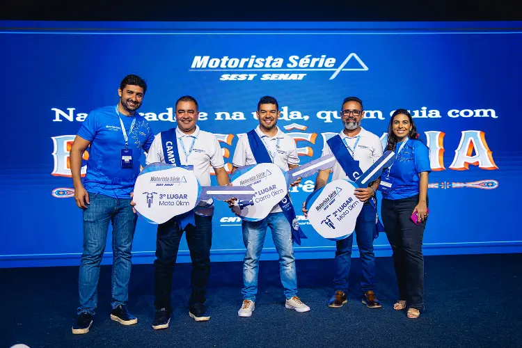 Mineiro conquista o título de melhor motorista profissional do Brasil
