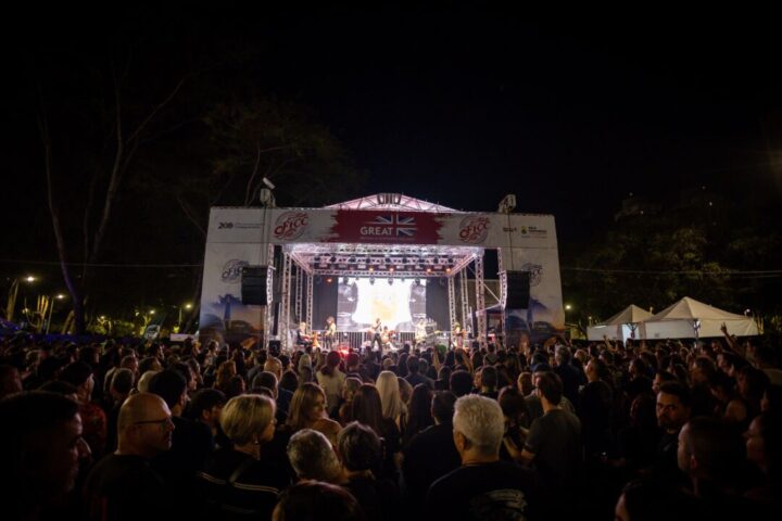 FICC celebra 11 anos com música, cervejas artesanais e cultura no Parque Municipal Público acompanha show no Festival Internacional de Cerveja e Cultura (FICC), realizado no Parque Municipal de Belo Horizonte