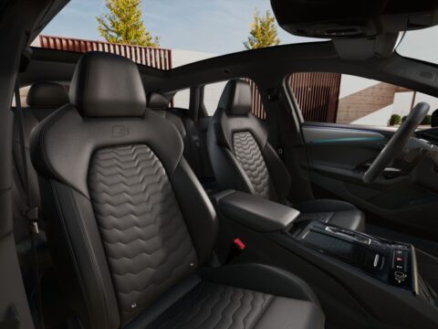 Interior da A6 Avant e tron