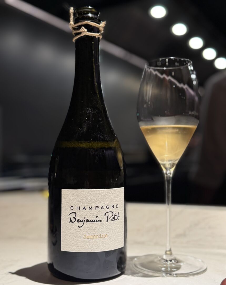 Notinha 1 Champagne Benjamin Petit Cuvée Jeannine 2020