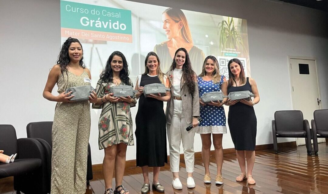 Mater Dei Santo Agostinho abre inscrições para nova edição do curso do casal grávido