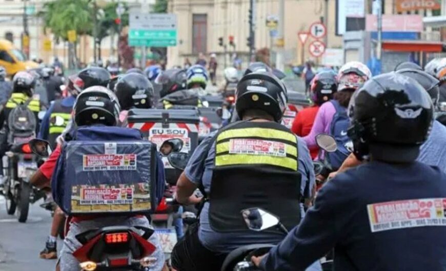 Trabalhadores de aplicativo vão parar em Juiz de Fora 
