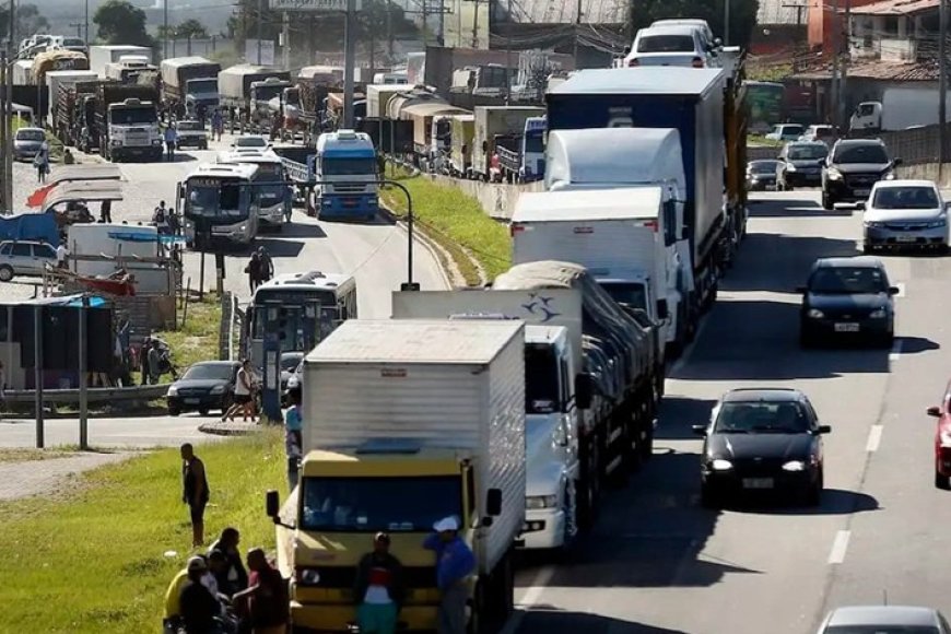 Apagão de caminhoneiros em Minas Gerais