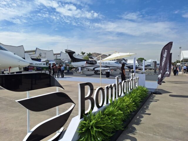 Labace 2026: Bombardier expôs o Challenger 3500