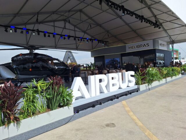 Labace 2026: Estande Helibrás com sua linha de helicópteros