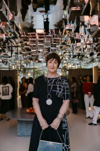 Lenora Rohlfs no evento com a imprensa da Casacor Minas 2026